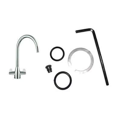 Image of Tap O Ring Seal Repair Washer Kit Swivel Spout FRANKE DAVOS J (2300R, 133.0069.156)