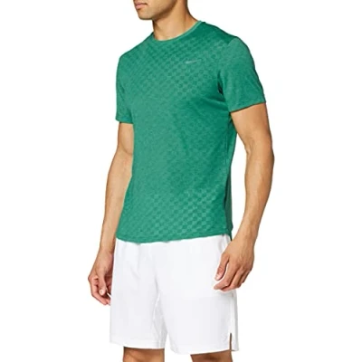 Image of Nike Men Nkct Chllngr Top Ss T Shirt Mystic Green, Mediumystic Medium