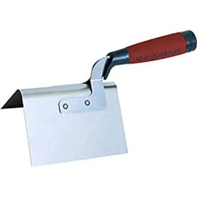 Image of Marshalltown M50D Drywall Outside Bull Nose Corner Trowel, Red