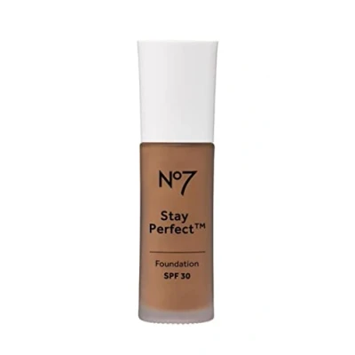 Image of No7 Stay Perfect Foundation (New Formula) Mocha spf30