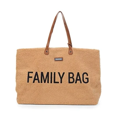 Image of Childhome, Family Bag, Changing Travel/Weekend Large Capacity, Detachable pouch included, Teddy beige