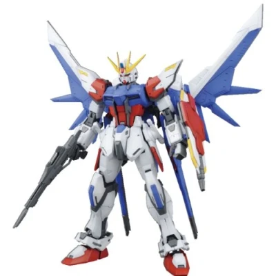 Image of Bandai Hobby MG Build Strike Gundam Full Package Model Kit (1/100 Scale)