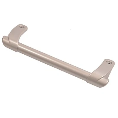 Image of Indesit Ariston Hotpoint Fridge Freezer Silver Grab Handle. Genuine Part Number C00195684
