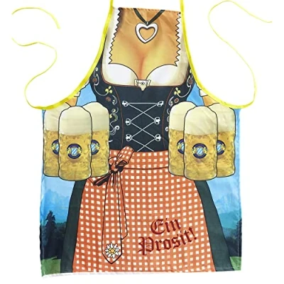 Image of Ladies Bavarian Woman Apron Accessory for Sexy Fancy Dress