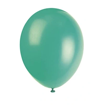 Image of Fern Green Premium Latex Balloons (30cm) Pack of 10 Party Decorations for Celebrations and Events