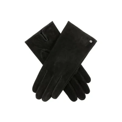Image of Dents Emily Women&#039;s Suede Gloves BLACK L