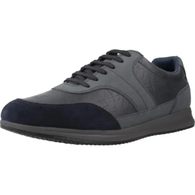 Image of Geox Men&#039;s U Avery B Sneaker, Navy, 10 UK