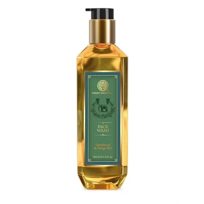 Image of Forest Essentials Sandalwood and Orange Peel Facial Cleanser, 200 ml