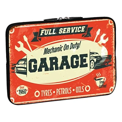 Image of PEDEA Laptop Bag Case Design Sleeve for 17.3 inch, Garage