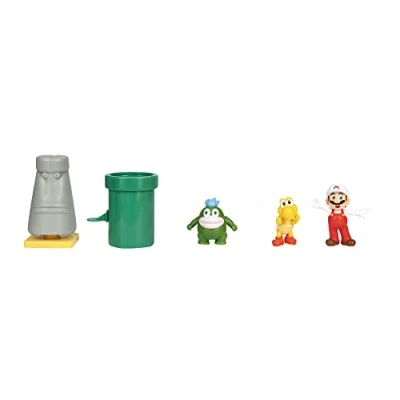 Image of Super Mario Desert Diorama Set includes 3 Figures and 2 Accessories (406174)