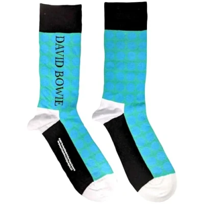 Image of SOCKSHOP Music Collection 1 Pair David Bowie Cotton Socks Circles One Size