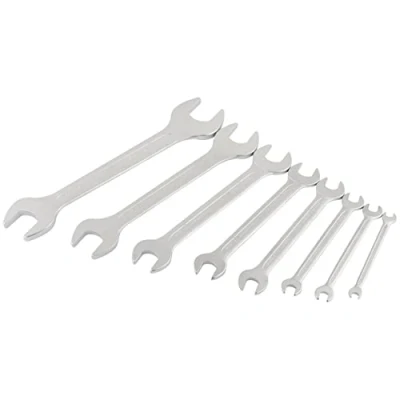 Image of Elora Long Imperial Open End Spanner Set (8 Piece)
