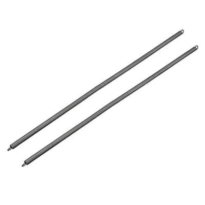 Image of sourcingmap Extension Spring 0.6mm Wire Dia , 6mm OD 300mm Free Length Steel Small Dual Hook Tension 2pcs