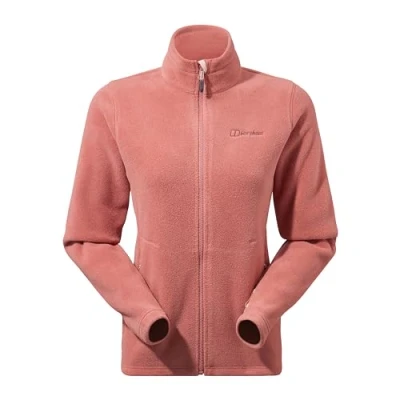 Image of Berghaus Women&#039;s Prism Polartec Interactive Fleece Jacket Added Warmth Flattering Style Durable, Ashed Rose, 20