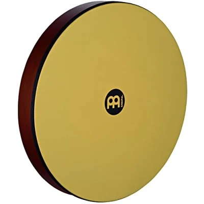 Image of Meinl Percussion Hand Drum Instrument Large Handdrum with Synthetic Skin Diameter 18 Inches Siam Oak, Brown (HD18AB TF)