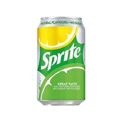 Image of Sprite Lemon Lime Canned Drink 330ml Pack 24 0