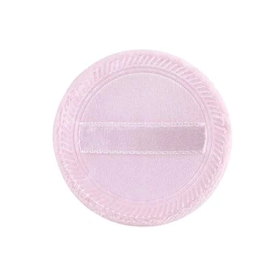 Image of Lurrose 10Pcs Powder Puff Professional Washable Compact Velour Puffs Blending Sponge for Loose Foundation Makeup Beauty
