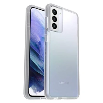Image of OtterBox Sleek Series Case for Samsung Galaxy S21+ 5G, Shockproof, Drop proof, Ultra Slim, Protective Thin Case, Tested to Military Standard, Clear, No Retail Packaging