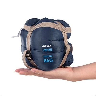 Image of Lixada Envelope Sleeping Bag Ultra light Warm 190 * 75cm Fit for Kids,Teens and Adults Outdoor Camping Travel Hiking