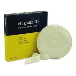 Image of Religauze Elasticated Tubular Gauze Size 01 (1.5cm x 20m) (RL481)