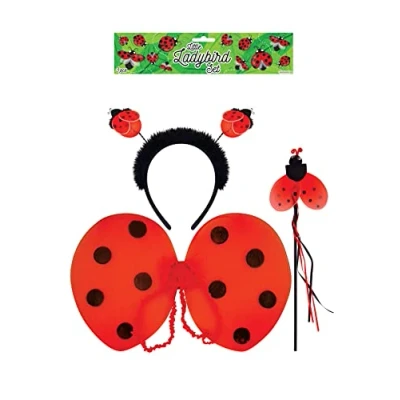 Image of 3 Piece Ladybird Dress Up Set