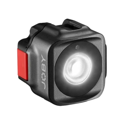 Image of JOBY JB01578 BWW Beamo,Mini LED Light for Smartphone and Mirrorless Camera Compact,Magnetic,Bluetooth,Waterproof,for Vlogging,Photo Video Content Creation