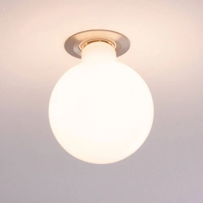 Image of Paulmann 28702 LED Filament Globe lamp 7.5 watts dimmable Opal 2700 K Warm White E27