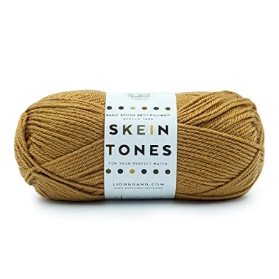 Image of Lion Brand Yarn Yarn, Acrylic, Cedarwood, One Size
