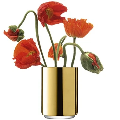 Image of LSA KR02 Karat Lantern/Vase H16.5 cm Gold