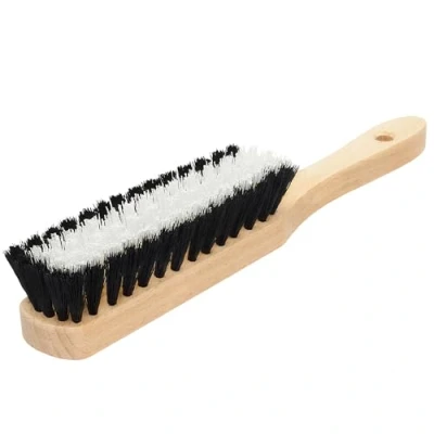 Image of Carpet Cleaning Brush, Scrub Brush with Handle for Floor Mats, Heavy Duty Cleaner Rug Upholstery Indoor and Outdoor, Stiff Bristle Car Deep Cleaning, White