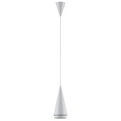Image of Lucande Naoh hanging light 1 bulb white