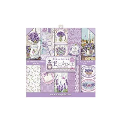 Image of Stamperia Provence Paper Pad 20x20