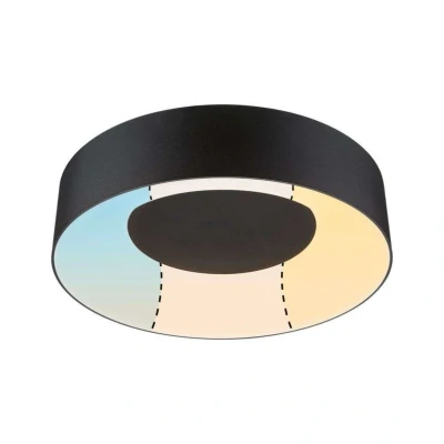 Image of Paulmann HomeSpa Casca ceiling light Ø30cm black