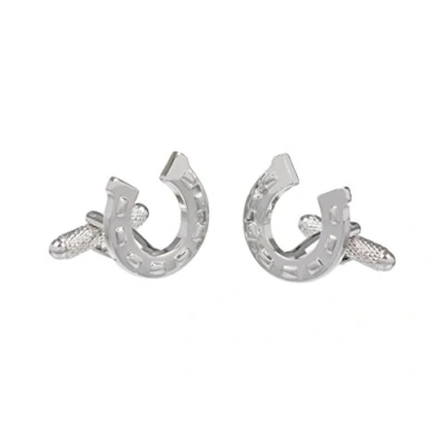 Image of Horseshoe Cufflinks Presented in a GS Cufflink Box