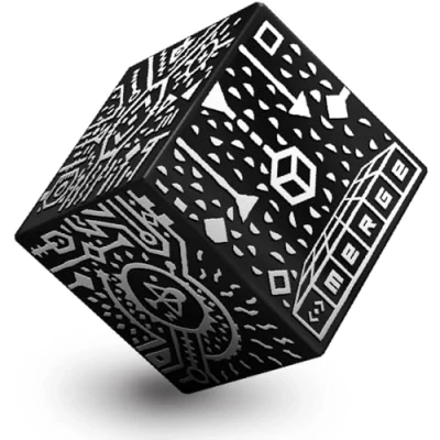 Image of Merge Cube Augmented Reality Hands on Tool for Education Science &amp; STEM Toy Digital Teaching Aids Simulations Home School Classroom Learning iOS Chromebook Compatible