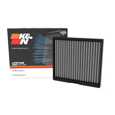 Image of K&amp;N Cabin Air Filter: High Performance, Washable, Clean Airflow to your Cabin: Compatible with 2009 2020 Nissan 370Z, VF2082