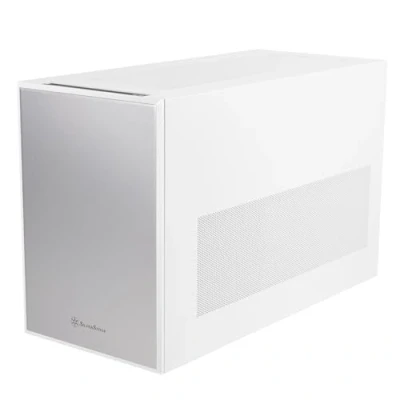 Image of SilverStone Technology SUGO 17 White Cube Premium Case with Unprecedented Component Absorption Capacity, SST SG17W (White)