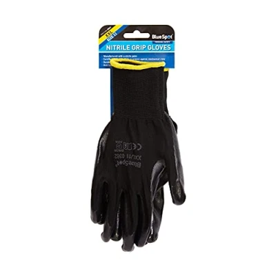 Image of Blue Spot Tools 23014 Nitrile Grip Gloves (XXL)