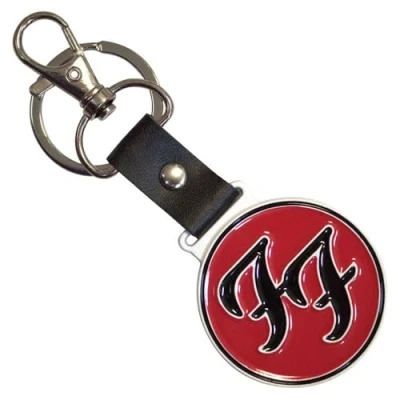 Image of Rock Off officially licensed products Foo Fighters FF Band Logo Keychain One Size
