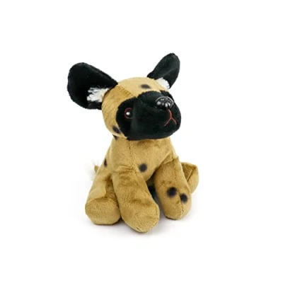 Image of Zappi Co Children&#039;s Soft Cuddly Plush Toy Animal Perfect Snuggly Playtime Companions for Children (12 15cm /5 6&quot;) (Wild Dog)