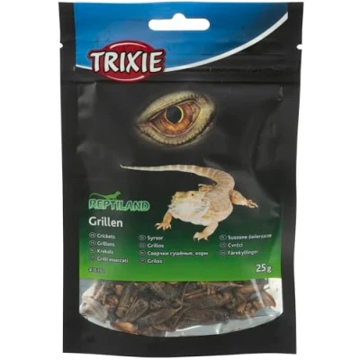 Image of Trixie 76392, black crickets, dried