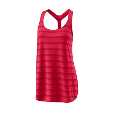 Image of Wilson Women&#039;s Tank Top, CONTROL TANK, Polyester/Spandex, Red (Cherry Pop), Size XL, WRA780201XL