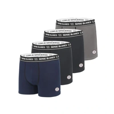 Image of Serge Blanco Boxer SER/1BCX4/C Caleçon Boxeur, OLCLA/G, M Men&#039;s