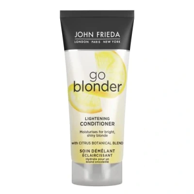 Image of John Frieda Go Blonder Lightening Conditioner for Blonde Hair Travel Size 75 ml