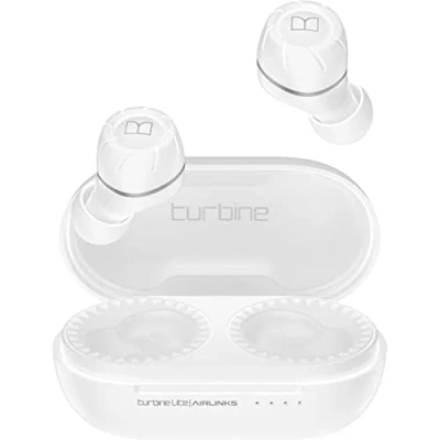 Image of Monster Turbine Lite Airlinks Écouteurs Sans fil Ecouteurs Musique USB Type C Bluetooth Blanc
