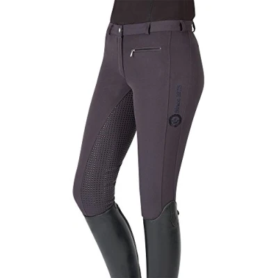 Image of PFIFF 102235 ladies riding breeches Yasmin, silicone grip seat, UK 8 20 EU 36 48