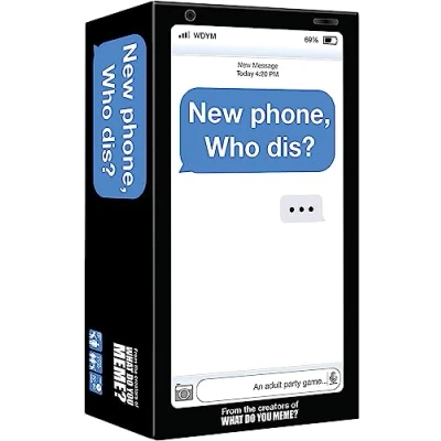 Image of WHAT DO YOU MEME? New Phone, Who Dis? Adult Party Game (UK Edition)