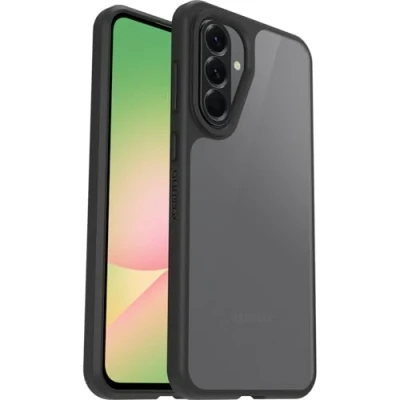 Image of Otterbox React Plastic Back Cover Black/Transparent Samsung Galaxy A56 5G