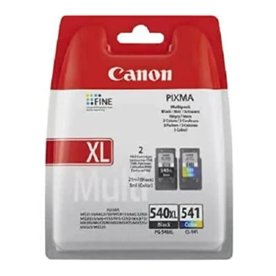 Image of Canon PG540XL Black &amp; CL541 Colour Original Ink Cartridge Multipack