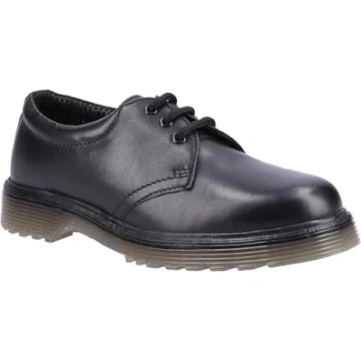 Image of Amblers Aldershot Leather Gibson Shoe Black UK 13.5 Formal